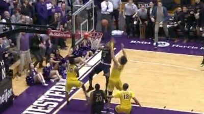 Northwestern layup