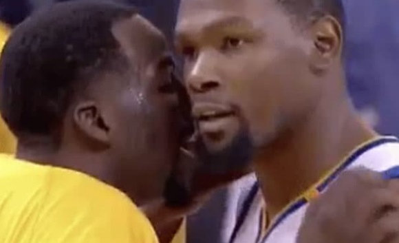 Draymond Green explains how Kevin Durant helped him control his temper