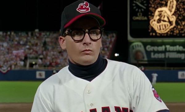 Ricky Wild Thing Vaughn.  Wild thing haircut, Charlie sheen, Major  league movie