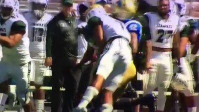 UCLA Kenny Young hit