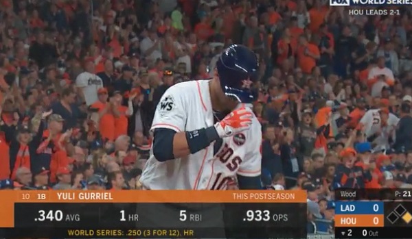 Yuli Gurriel gets rousing ovation from Houston crowd after controversial  suspension