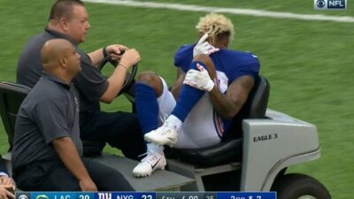 Odell Beckham ankle