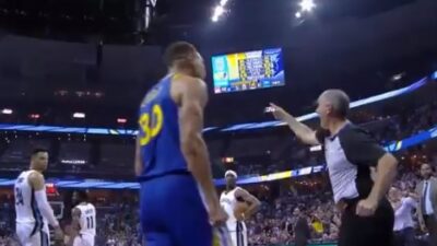 Steph Curry ejected