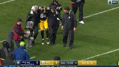 Antonio Brown calf injury