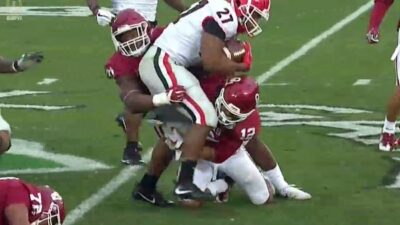 Nick Chubb touchdown