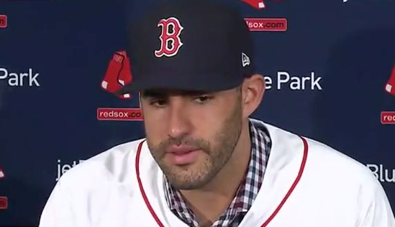 J.D. Martinez emerges as top Red Sox trade candidate with Mets