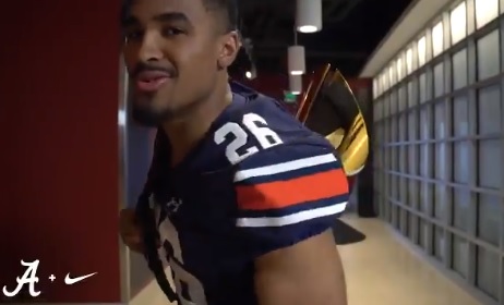 Video: Wait, why is Alabama QB Jalen Hurts wearing an Auburn jersey? -  Footballscoop