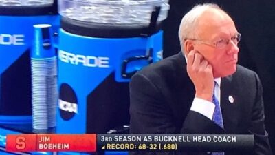Jim Boeheim Bucknell