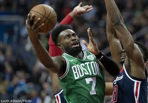Jaylen Brown not happy with Kyrie Irving over comments
