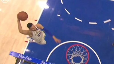 Ben Simmons miss dunk