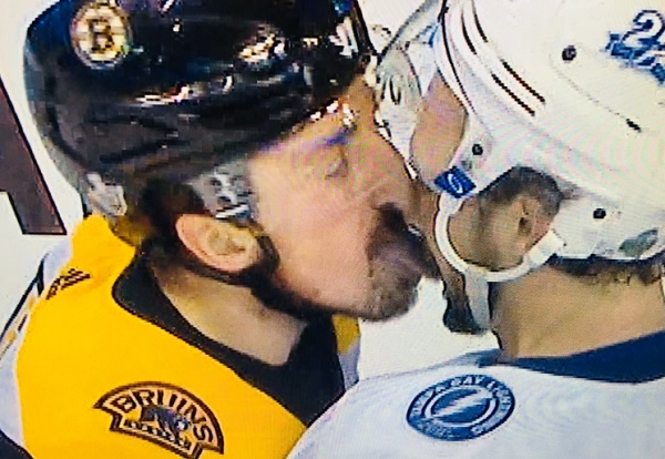 Brad Marchand licked an opponent. Again. He needs to be suspended. -  Outsports