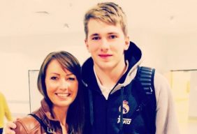 Luka Doncic mom Mirjam Poterbin is a former model