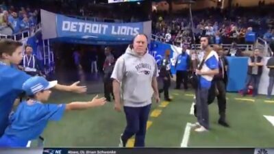 Bill Belichick Lions fans