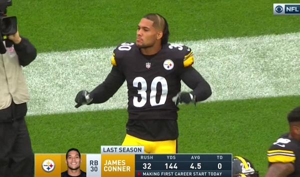 Steelers Are Hopeful James Conner Will Return This Week