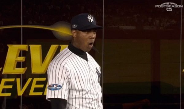 Aroldis Chapman reaction