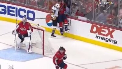 William Carrier Brooks Orpik hit