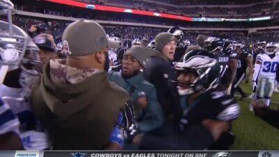 Eagles Cowboys fight