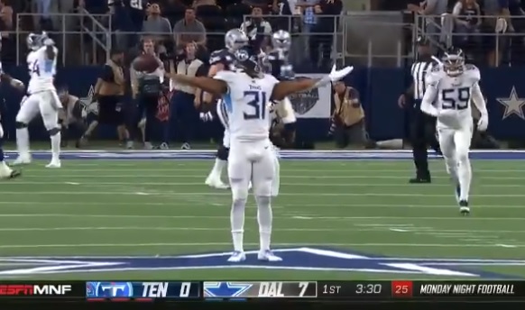 Titans' Kevin Byard fined by NFL for Dallas Cowboys star celebration