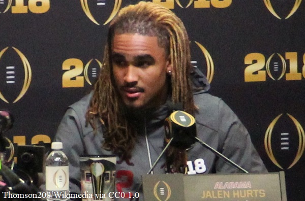 jalen hurts stats 2018