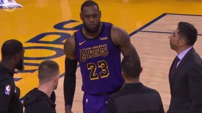 LeBron James groin injury