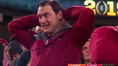 Alabama fan surrender