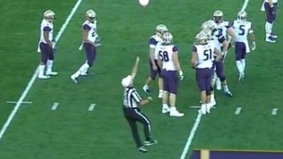 Rose Bowl referee balloon
