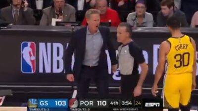 Steve Kerr ejected