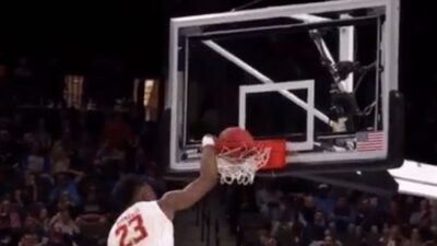 Bruno Fernando missed dunk