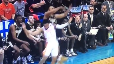 Tennessee Purdue foul