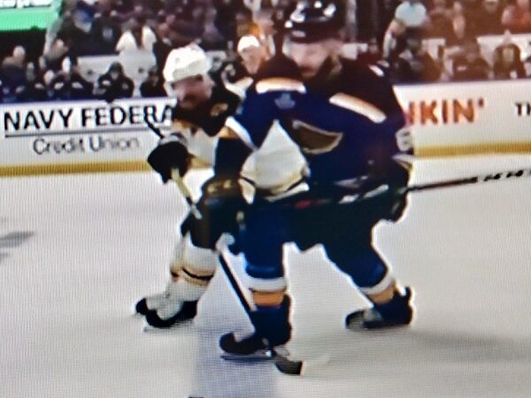 Bruins offside Blues