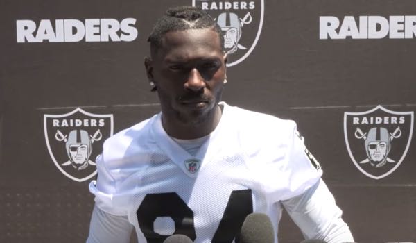 Antonio Brown Raiders jersey is now a reality and it's beautiful - Silver  And Black Pride