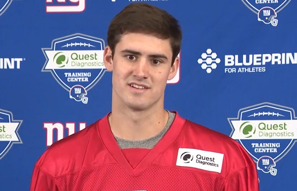 Daniel Jones reportedly has put on about 10 pounds of muscle