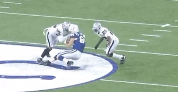 Watch Vontaze Burfict Ejected For Head Shot On Jack Doyle