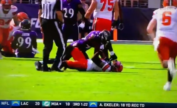 Odell Beckham choke: Ravens claim video clears Marlon Humphrey