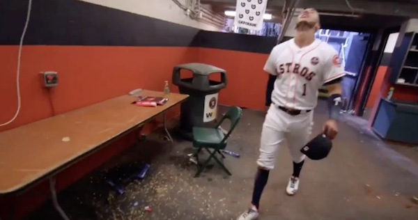 Houston belongs in the World Series trash can