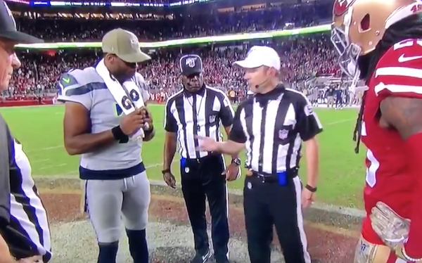 This former NFL player just lost $30,000 on the coin flip