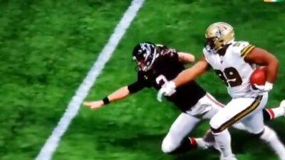 Matt Ryan stiffarm