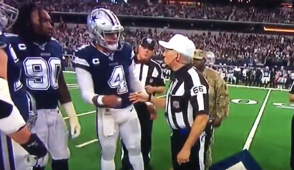 Dak Prescott screwed up so badly on coin toss in Cowboys-Rams game