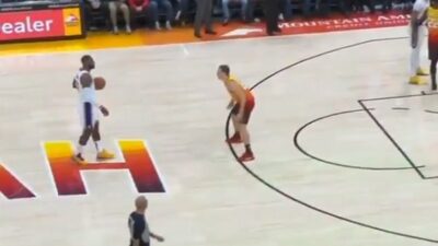 LeBron James travel Jazz