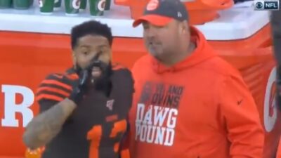 Odell Beckham Jr Freddie Kitchens