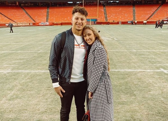 Patrick Mahomes' Girlfriend Brittany Matthews Goes Wild Over Chiefs  Comeback Win!: Photo 4415455, Brittany Matthews, Patrick Mahomes Photos