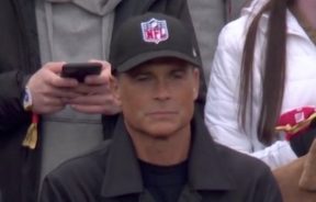 Rob Lowe roasted for wearing NFL logo on his hat