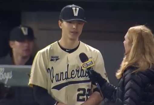 Jack Leiter, Al Leiter's son, absolutely dominated in Vanderbilt debut