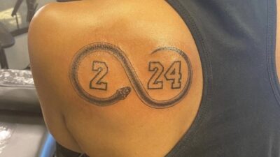 Sharia Kobe Bryant tattoo