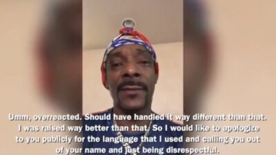 Snoop Dogg apology