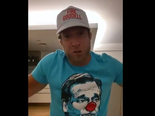 Barstool's Dave Portnoy wins date with nemesis Roger Goodell