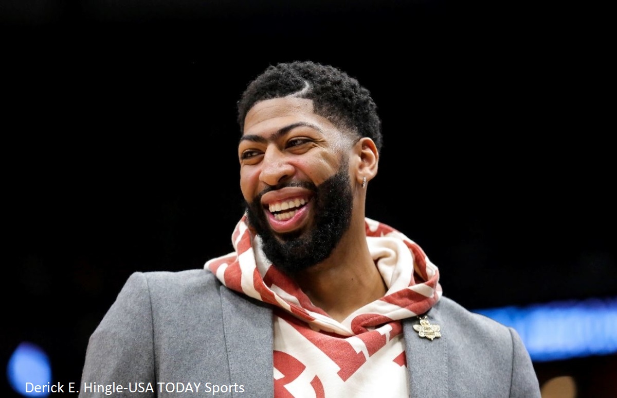 Anthony Davis picture became a meme after Lakers' win