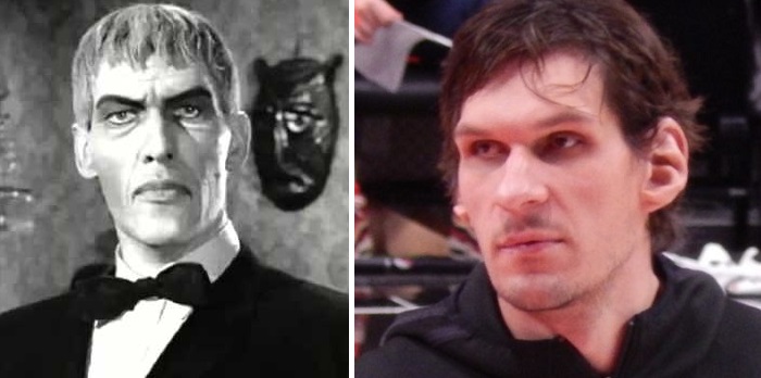 Watch: Boban Marjanovic does Lurch 'You rang' impression to TNT's