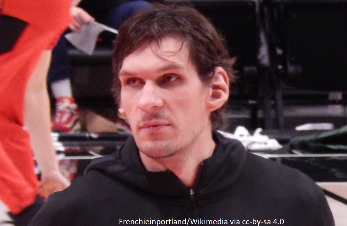 Boban Marjanovic of the Dallas Mavericks poses for a portrait