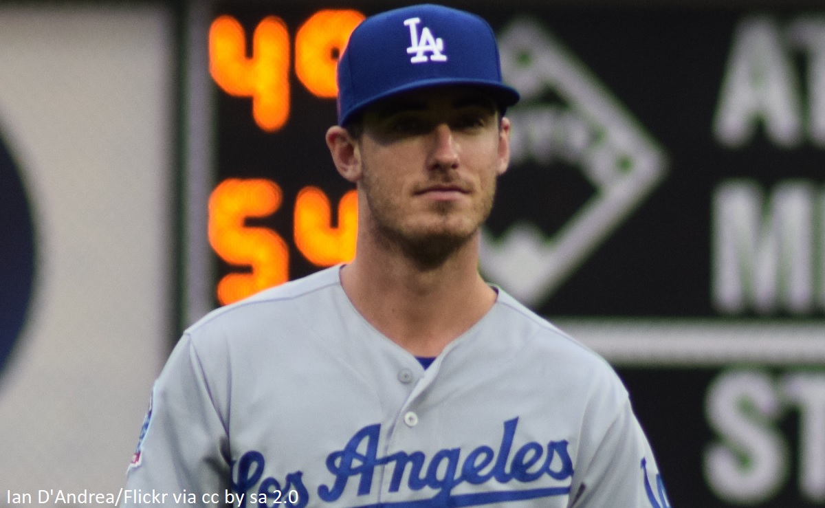 Cody Bellinger cozy with Giancarlo Stanton's ex-girlfriend Chase Carter